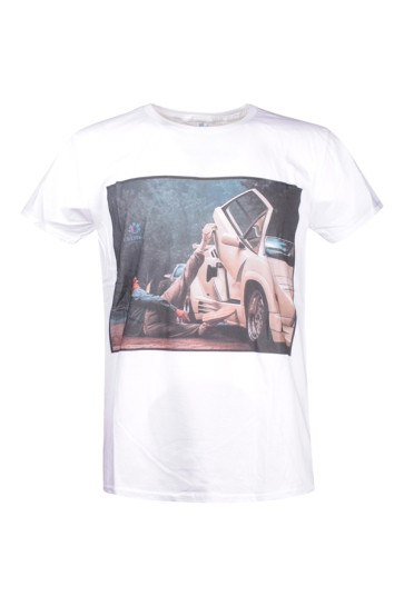 T-shirt Uomo L'elite' 55 Bianco