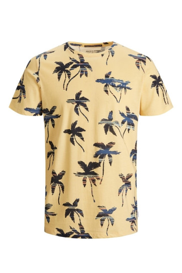 T-shirt Bambino Jack & Jones Giallo