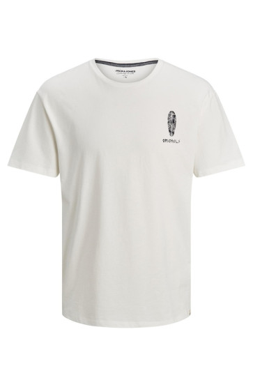 T-shirt Bambino Jack & Jones Bianco