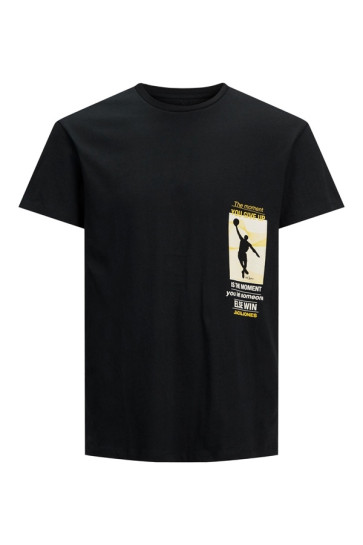 T-shirt Bambino Jack & Jones Nero