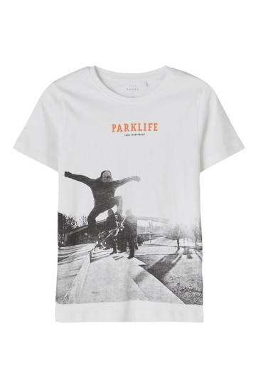 T-shirt Bambino Name It Bianco