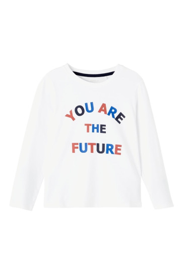 T-shirt Bambino Name It Bianco