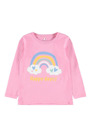 T-shirt Bambina Name It Rosso