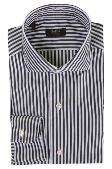 Camicia Uomo Barba Napoli Nero