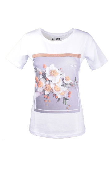 T-shirt Donna Ko Samui Bianco