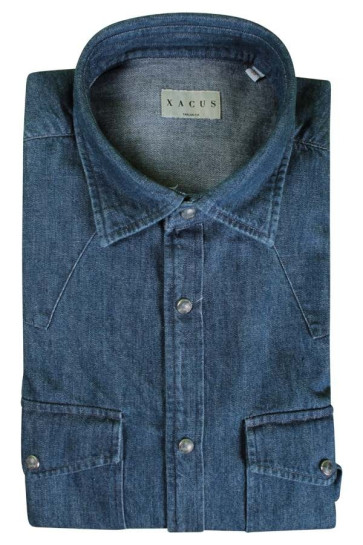 Camicia Uomo Xacus Blue