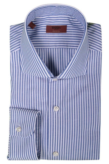 Camicia Uomo Barba Napoli Blue