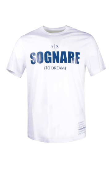 T-shirt Uomo Armani Exchange Bianco