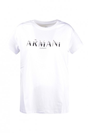 T-shirt Donna Armani Exchange Bianco