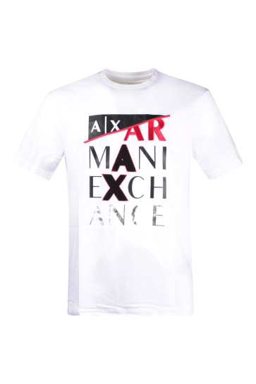 T-shirt Uomo Armani Exchange Bianco