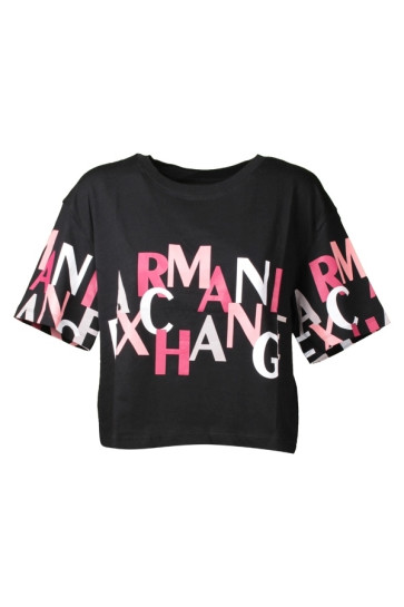 T-shirt Donna Armani Exchange Nero