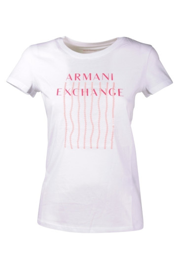 T-shirt Donna Armani Exchange Bianco