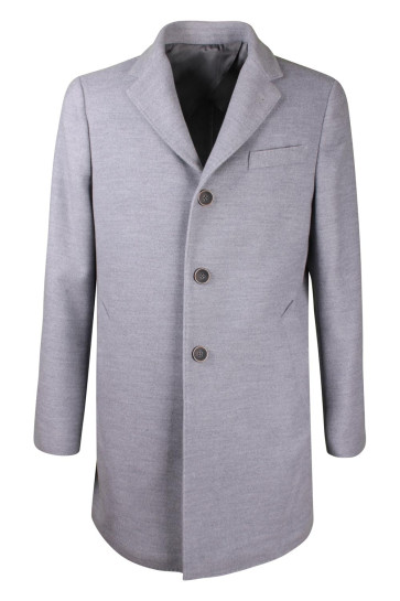 Cappotto Uomo Flowers London Grigio