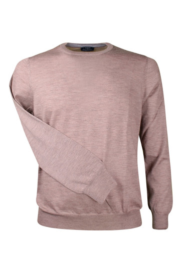 Maglia cashmere Uomo Barba Napoli Beige