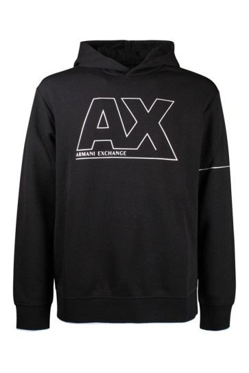 Felpa Uomo Armani Exchange Nero