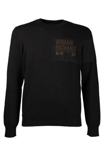 Maglia Uomo Armani Exchange Nero