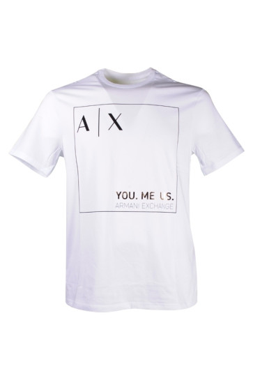 T-shirt Uomo Armani Exchange Bianco