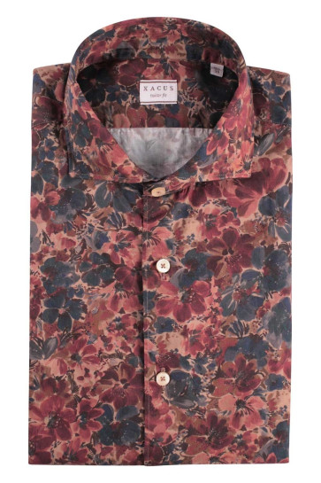 Camicia Uomo Xacus Marrone