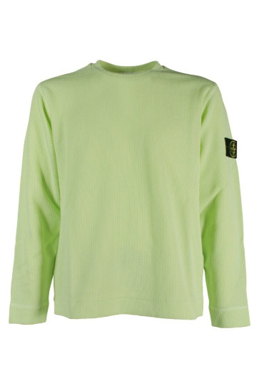 Felpa Uomo Stone Island Verde