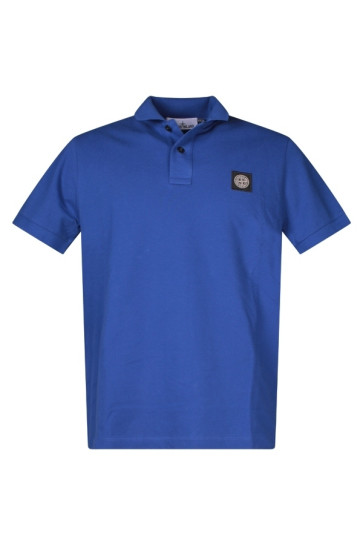 Polo Uomo Stone Island Blue