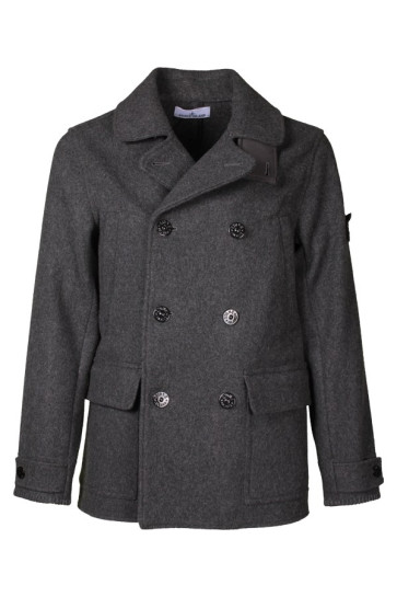 Peacoat Uomo Stone Island Grigio