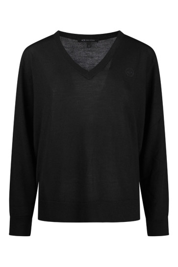 Maglia Donna Armani Exchange Nero