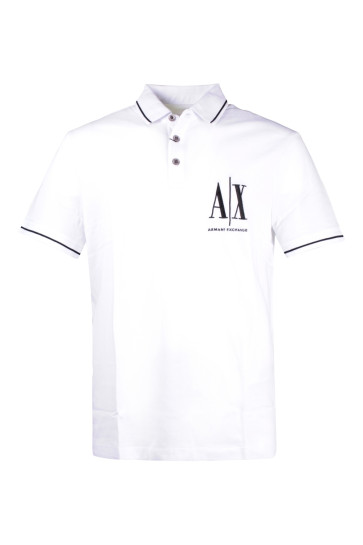 Polo Uomo Armani Exchange Bianco