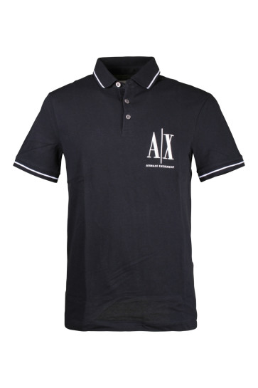 Polo Uomo Armani Exchange Blue