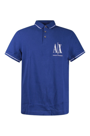 Polo Uomo Armani Exchange Blue