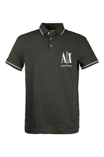 Polo Uomo Armani Exchange Verde