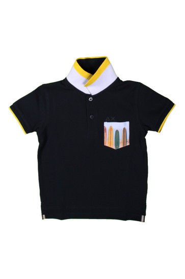 Polo Bambino Sun68 Blue