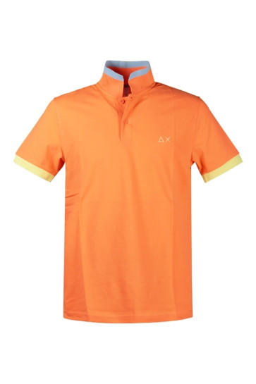 Polo Uomo Sun 68 Arancione