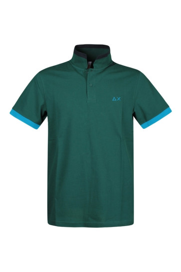 Polo Uomo Sun 68 Verde Pino