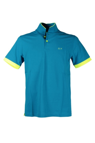 Polo Uomo Sun 68 Azzurro