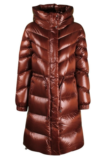 Piumino Donna Woolrich Marrone