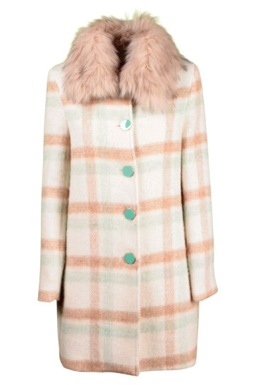 Cappotto Donna Kocca Bianco