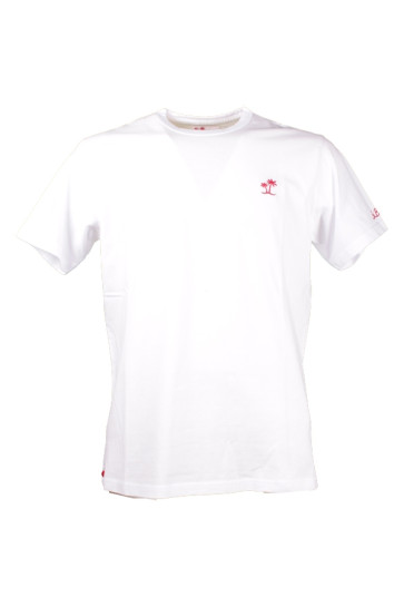 T-shirt Uomo Saint Barth Mc2 Bianco