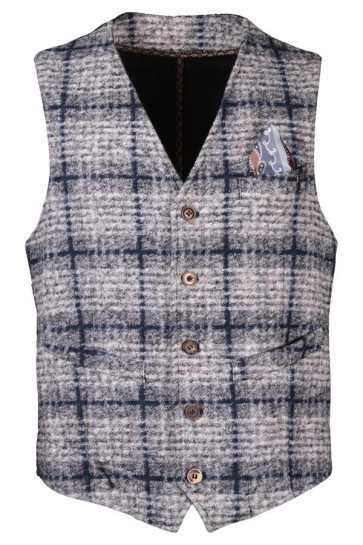Gilet Uomo Bob Blue