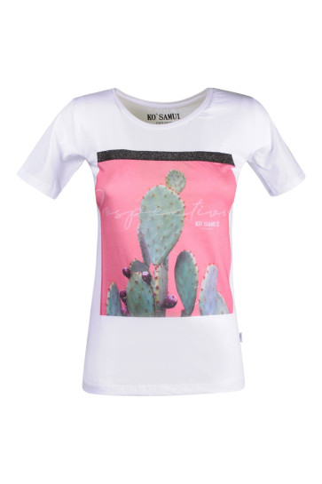 T-shirt Donna Ko Samui Bianco