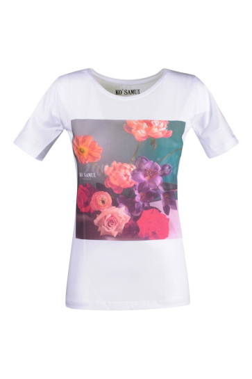 T-shirt Donna Ko Samui Bianco