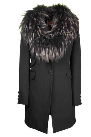 Cappotto Donna Kocca Nero