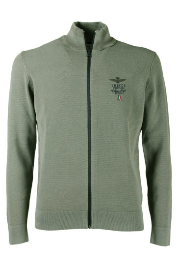 Cardigan Uomo Aeronautica Militare Verde