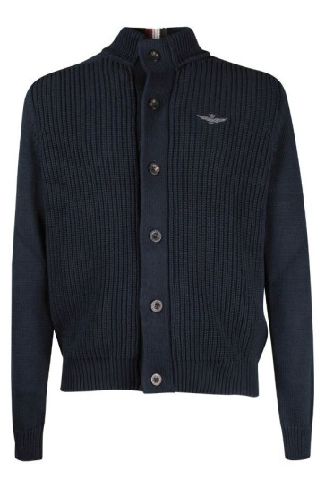 Cardigan Uomo Aeronautica Militare Blue