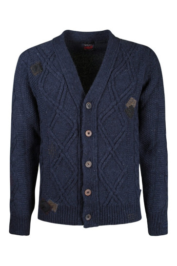 Cardigan Uomo Bob Blue