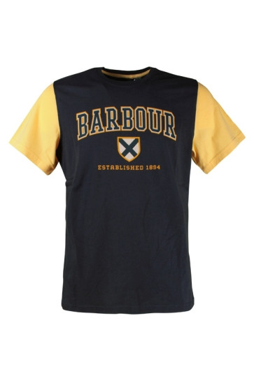 T-shirt Uomo Barbour Blue