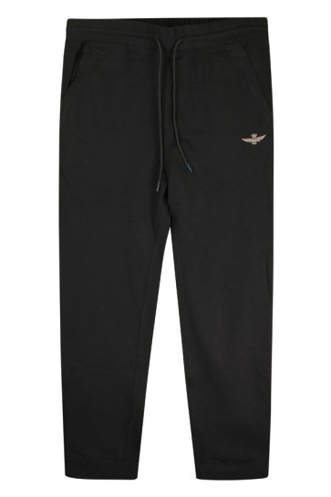 Pantaloni Felpa Uomo Aeronautica Militare Nero 