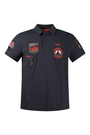 Polo Uomo Aeronautica Militare Blue