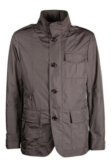 Giacca Impermeabile Uomo Moorer Verde