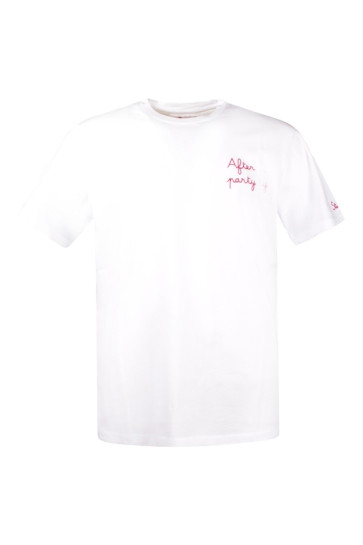 T-shirt Uomo Saint Barth Mc2 Bianco