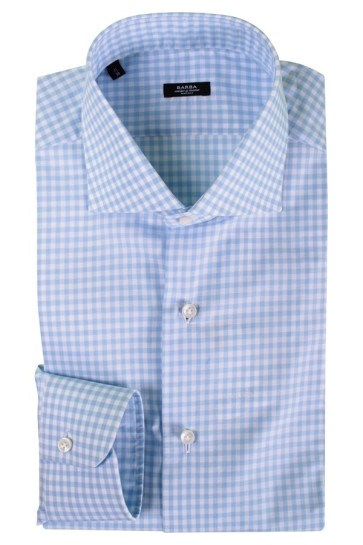 Camicia Uomo Barba Napoli Blue